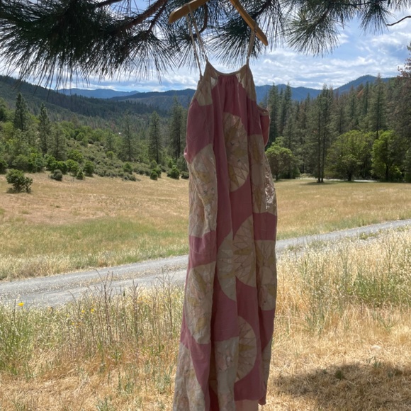 Magnolia Pearl Handblock Print Audrey Slip - Picture 6 of 7